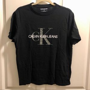 Last Chance - Black Calvin Klein Jeans T Shirt